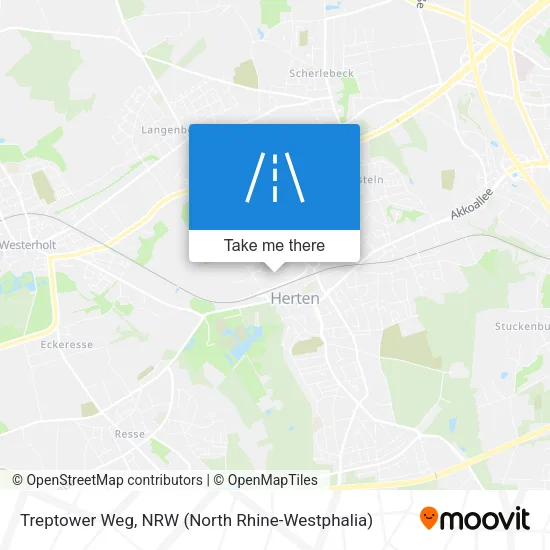 Treptower Weg map