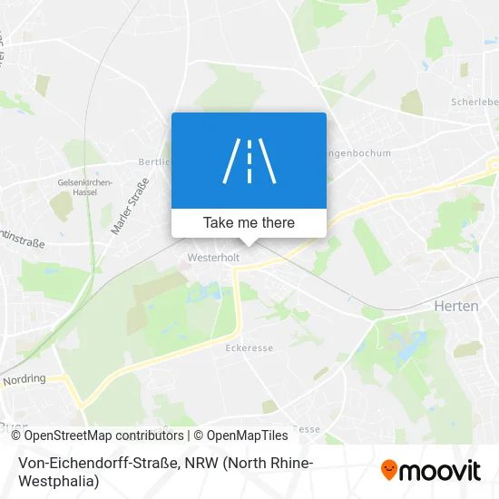 Карта Von-Eichendorff-Straße