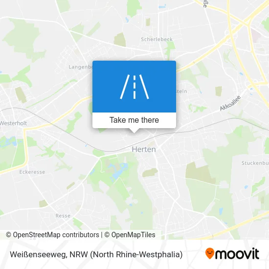 Карта Weißenseeweg