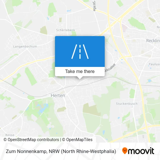 Карта Zum Nonnenkamp