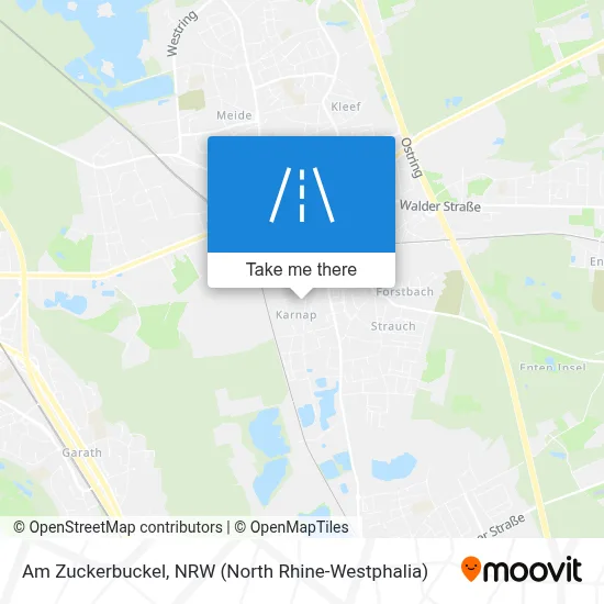 Am Zuckerbuckel map