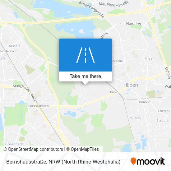 Bernshausstraße map