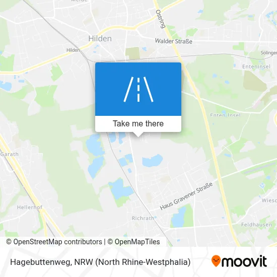 Hagebuttenweg map