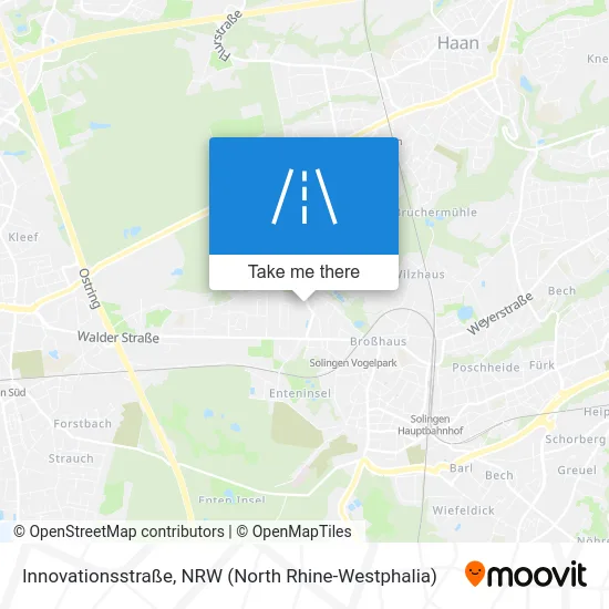 Innovationsstraße map