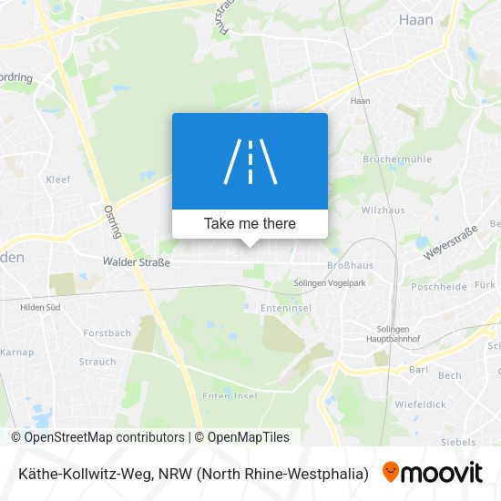 Käthe-Kollwitz-Weg map