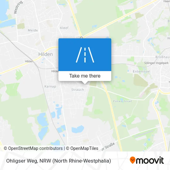 Карта Ohligser Weg