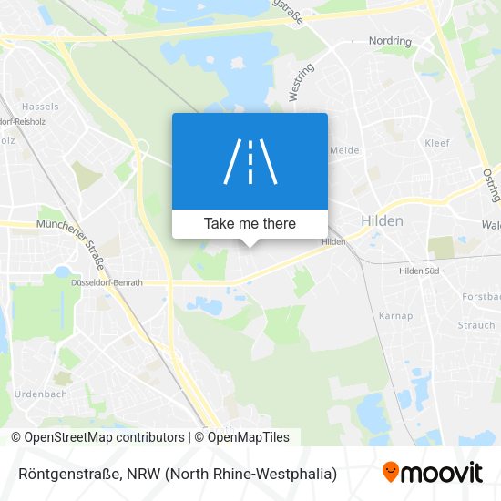 Röntgenstraße map