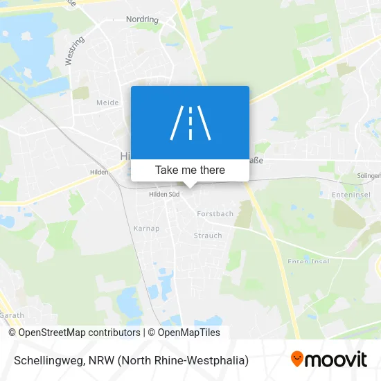 Карта Schellingweg