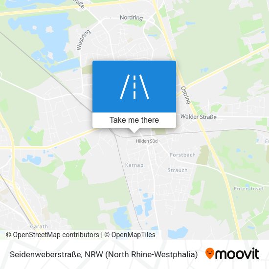 Seidenweberstraße map