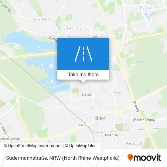 Sudermannstraße map