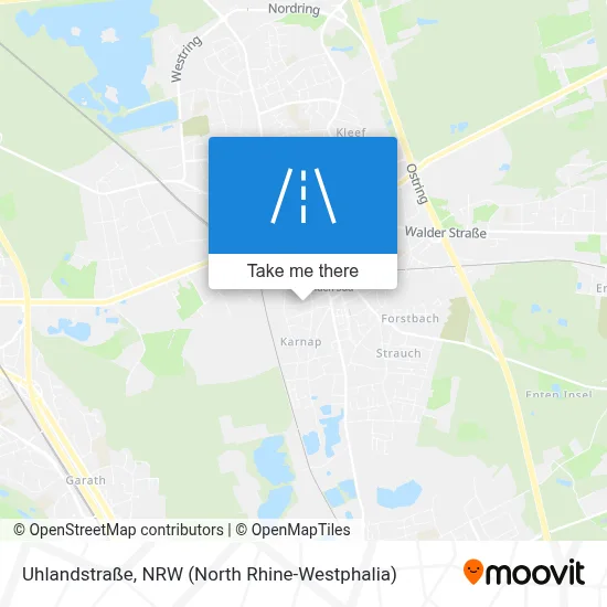 Uhlandstraße map