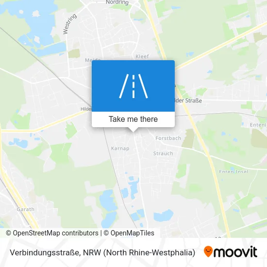 Карта Verbindungsstraße