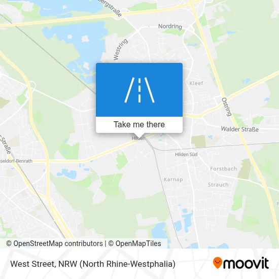 Weststraße map