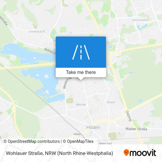 Карта Wohlauer Straße