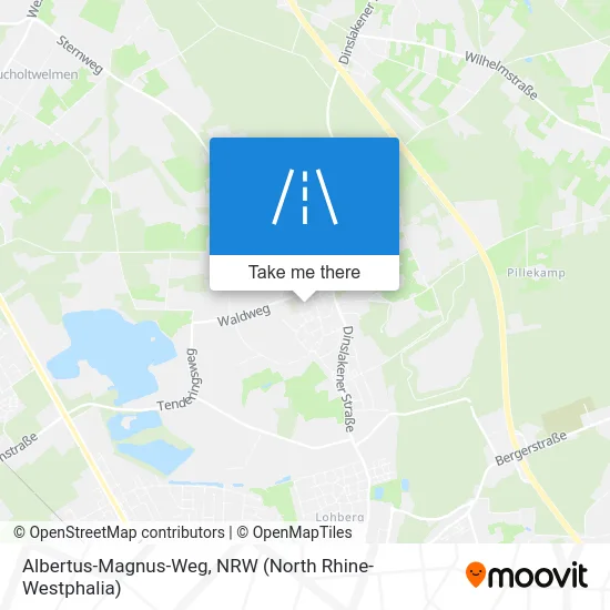 Albertus-Magnus-Weg map