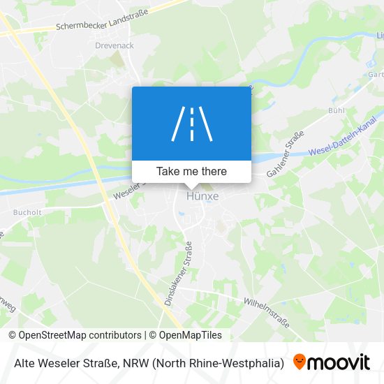 Alte Weseler Straße map
