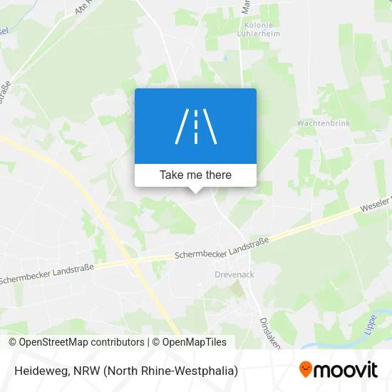 Карта Heideweg