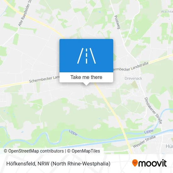 Карта Höfkensfeld