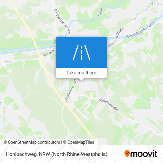 Hohlbachweg map