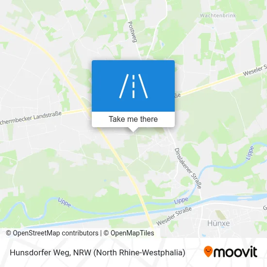 Hunsdorfer Weg map
