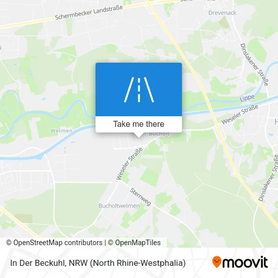 Карта In Der Beckuhl