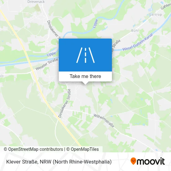 Klever Straße map