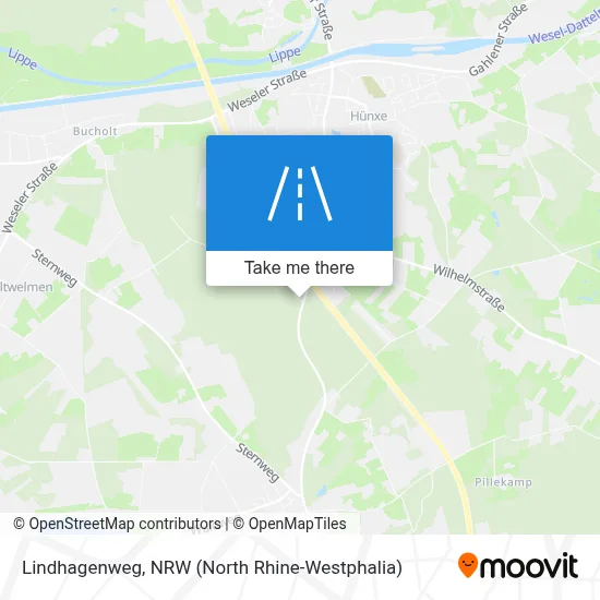 Lindhagenweg map