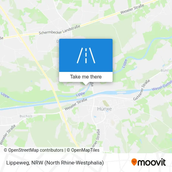 Карта Lippeweg