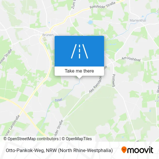 Otto-Pankok-Weg map