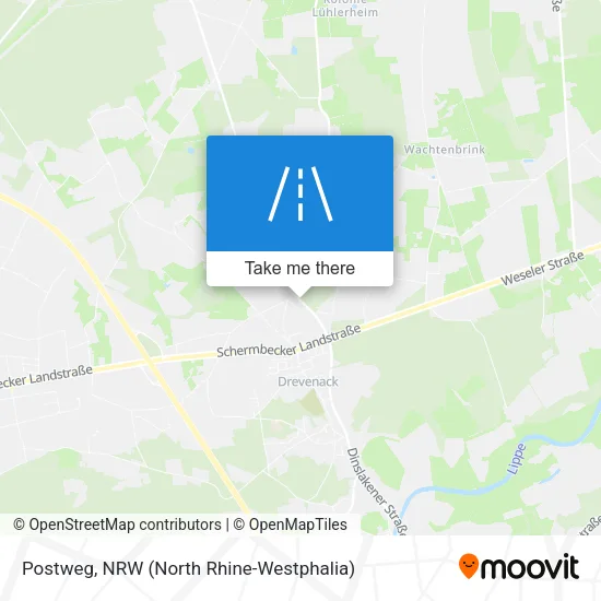 Карта Postweg