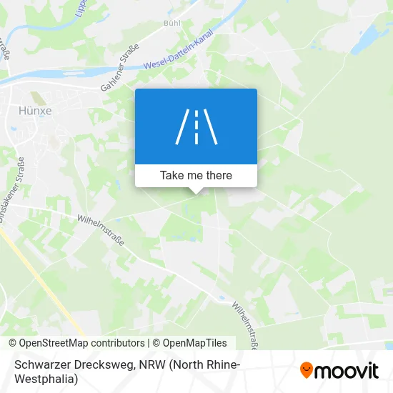 Schwarzer Drecksweg map