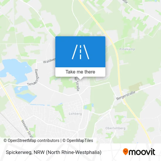 Карта Spickerweg