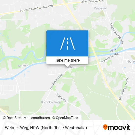 Карта Welmer Weg