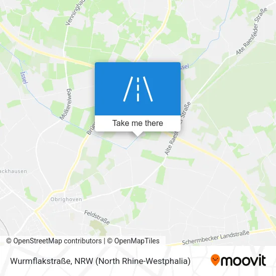 Карта Wurmflakstraße