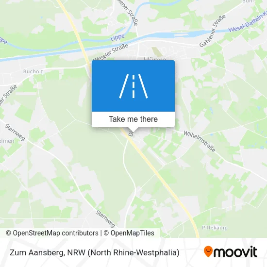 Карта Zum Aansberg