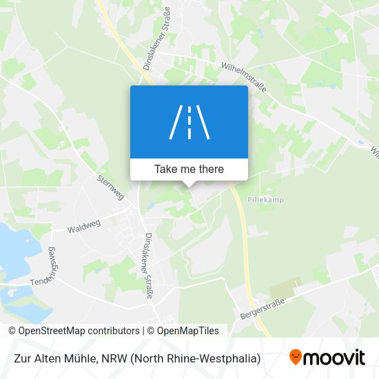 Zur Alten Mühle map