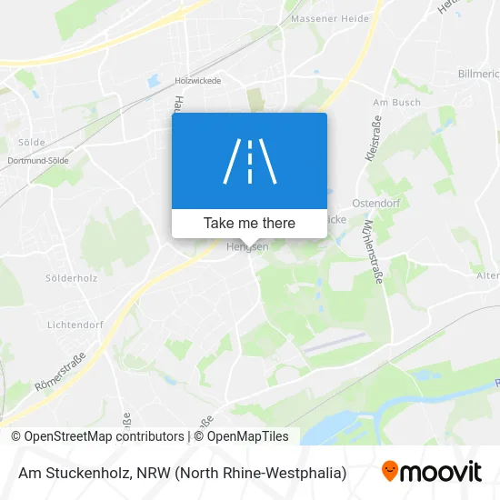 Am Stuckenholz map