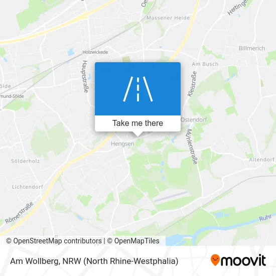 Карта Am Wollberg