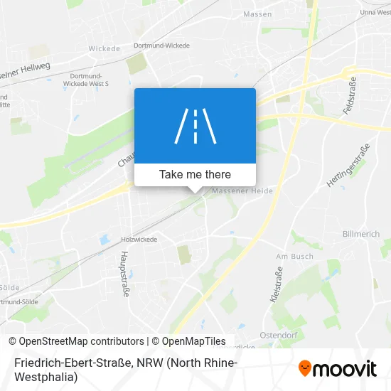 Friedrich-Ebert-Straße map
