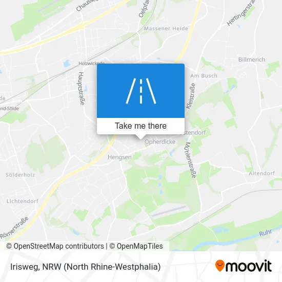Карта Irisweg