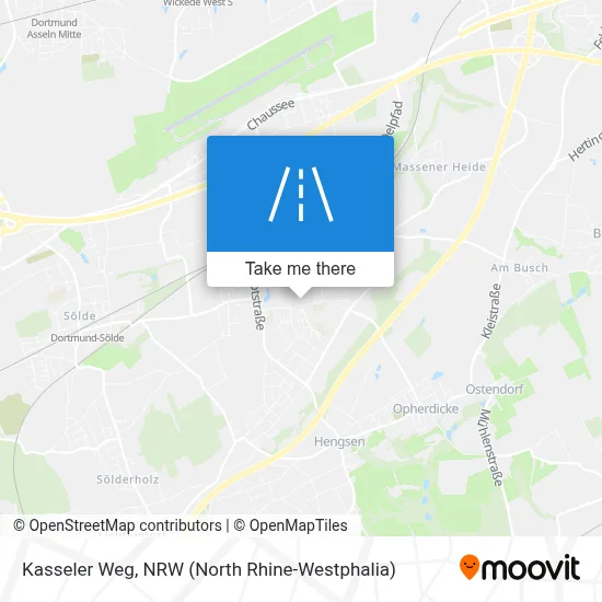 Kasseler Weg map