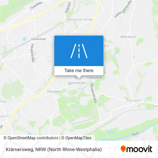 Krämersweg map