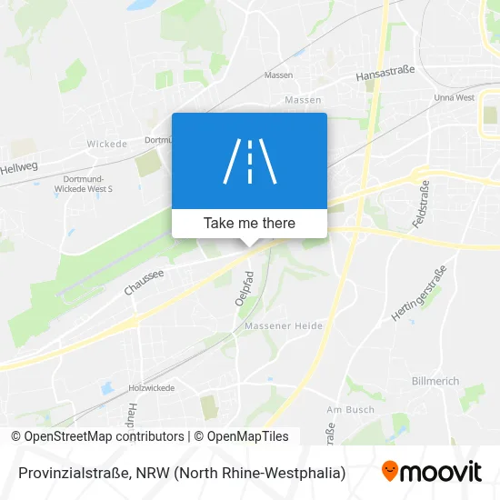 Provinzialstraße map