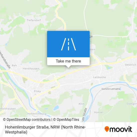 Hohenlimburger Straße map