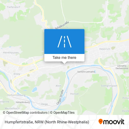 Humpfertstraße map