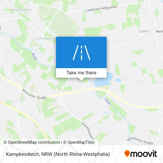 Карта Kampkesdeich