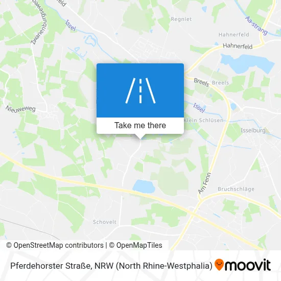 Pferdehorster Straße map