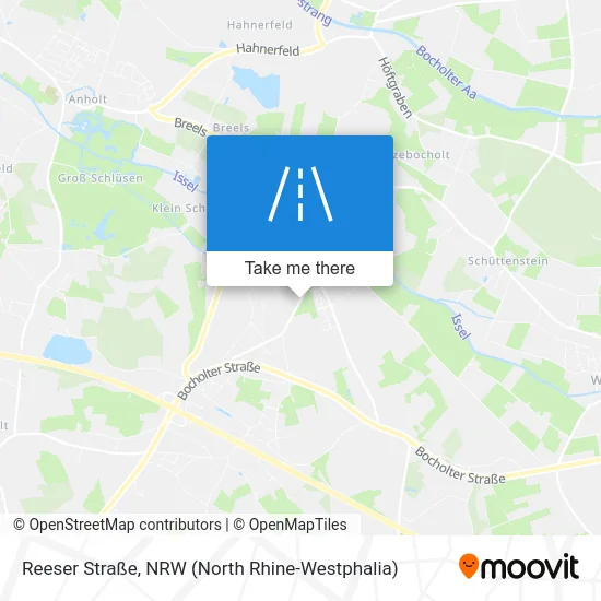 Карта Reeser Straße