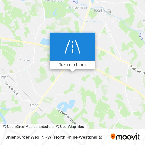 Карта Uhlenburger Weg