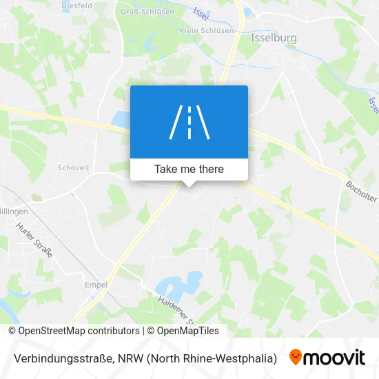 Карта Verbindungsstraße